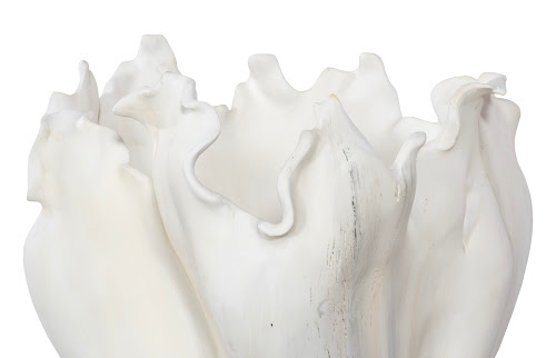 Phillips Collection Cast Root , Closed Faux Bleached Bowl