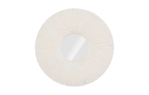 Phillips Collection Sea Urchin Off White Mirror