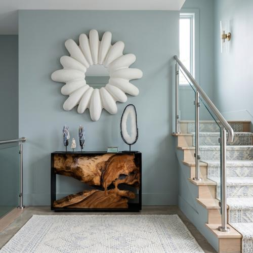 Phillips Collection Sea Urchin Off White Mirror