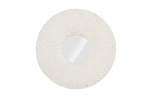 Phillips Collection Sea Urchin Off White Mirror