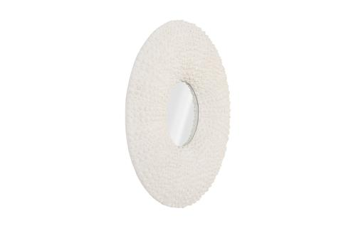 Phillips Collection Sea Urchin Off White Mirror