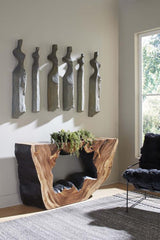 Phillips Collection Cast Women Wall Art, Set of 3 Small Splinter Stone Finish Accent