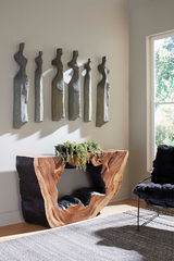 Phillips Collection Cast Women Wall Art, Set of 3 Small Splinter Stone Finish Accent