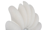 Phillips Collection Radial Shell White Stone Mirror