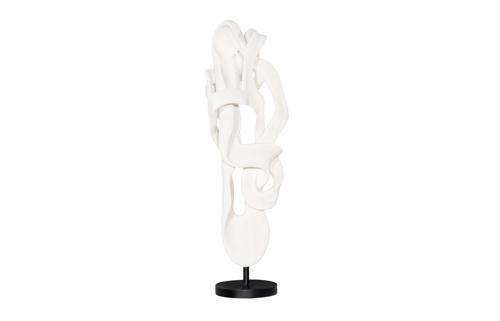 Phillips Collection Cast Dancing Sculpture Saute Faux Bleached Accent