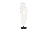 Phillips Collection Cast Dancing Sculpture Saute Faux Bleached Accent