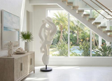 Phillips Collection Cast Dancing Sculpture Saute Faux Bleached Accent