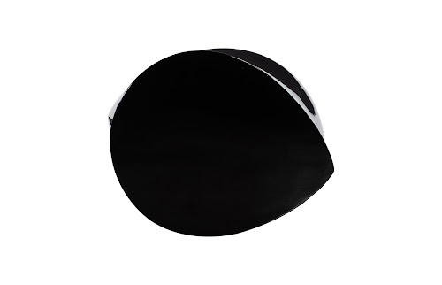 Phillips Collection Mellow Gel Coat Black Coffee Table