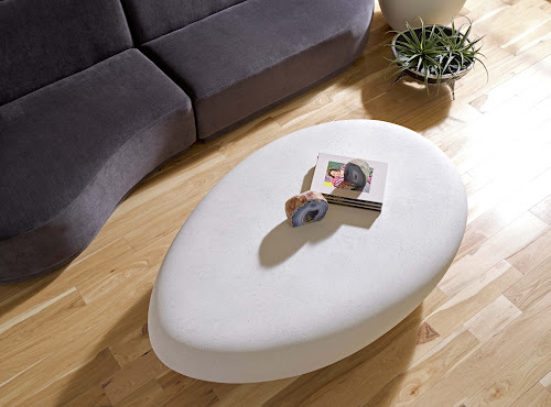 Phillips Collection River Stone Roman Stone Extra Large Coffee Table