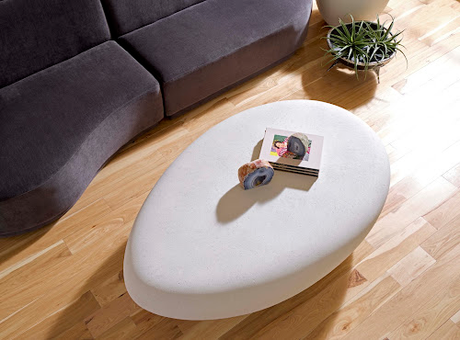 Phillips Collection River Stone Roman Stone Extra Large Coffee Table