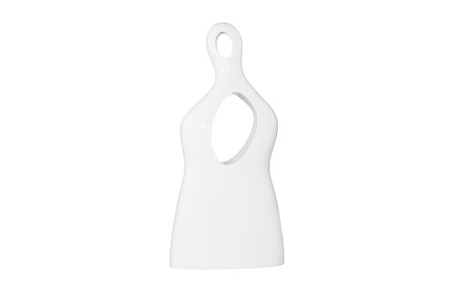 Phillips Collection Female Sculpture Gel Coat White Colossal Accent