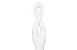 Phillips Collection Twisted Sculpture Gel Coat White Accent