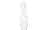 Phillips Collection Twisted Sculpture Gel Coat White Accent