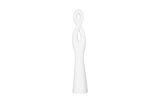 Phillips Collection Twisted Sculpture Gel Coat White Accent
