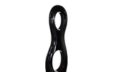 Phillips Collection Double Circle Sculpture Gel Coat Black Accent