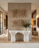 Phillips Collection Vine Wall Tile, LG Bleached Wall Art