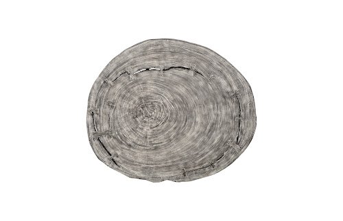 Phillips Collection Floating  On Acrylic Legs, Gray Stone , Size Varies Gray Coffee Table