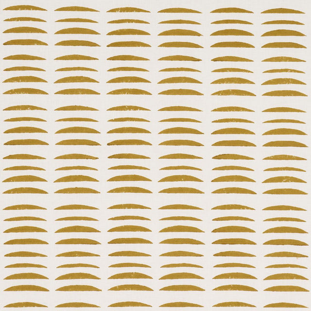 Schumacher Parable Hand Block Ginger Fabric