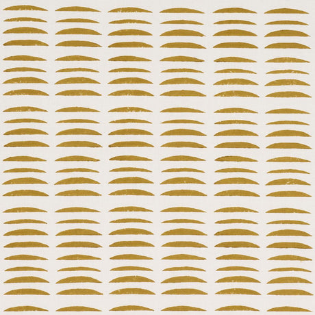 Schumacher Parable Hand Block Ginger Fabric