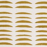 Schumacher Parable Hand Block Ginger Fabric