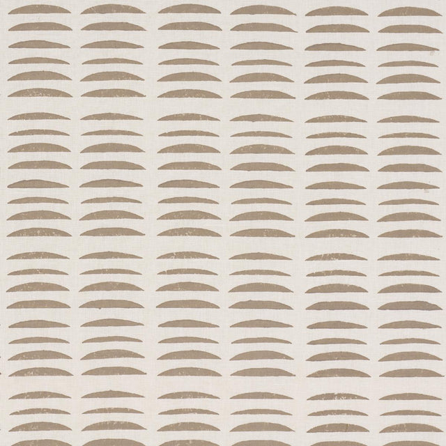 Schumacher Parable Hand Block Sand Fabric