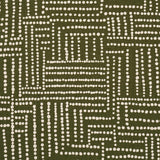 Schumacher Coco Hand Screen Print Palm Tree Green Fabric