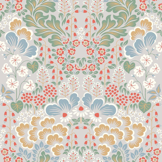 Borastapeter Blomstervall Multi Wallpaper