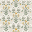 Borastapeter Sippor Ochre And Stone Wallpaper