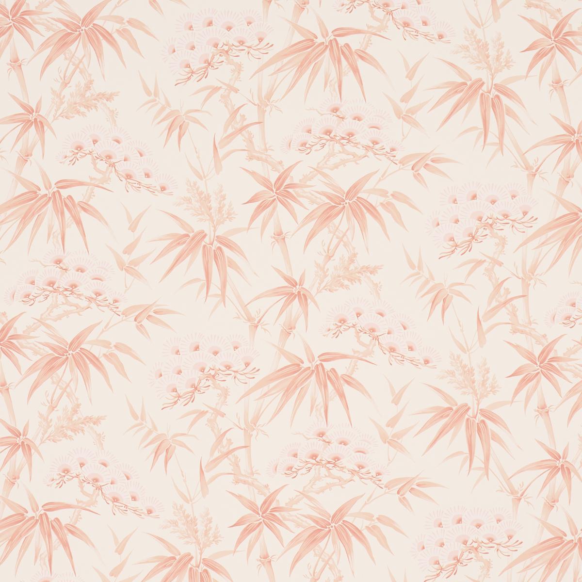 Schumacher Arita Floral Rose Wallpaper