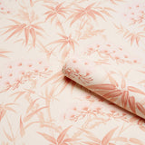 Schumacher Arita Floral Rose Wallpaper