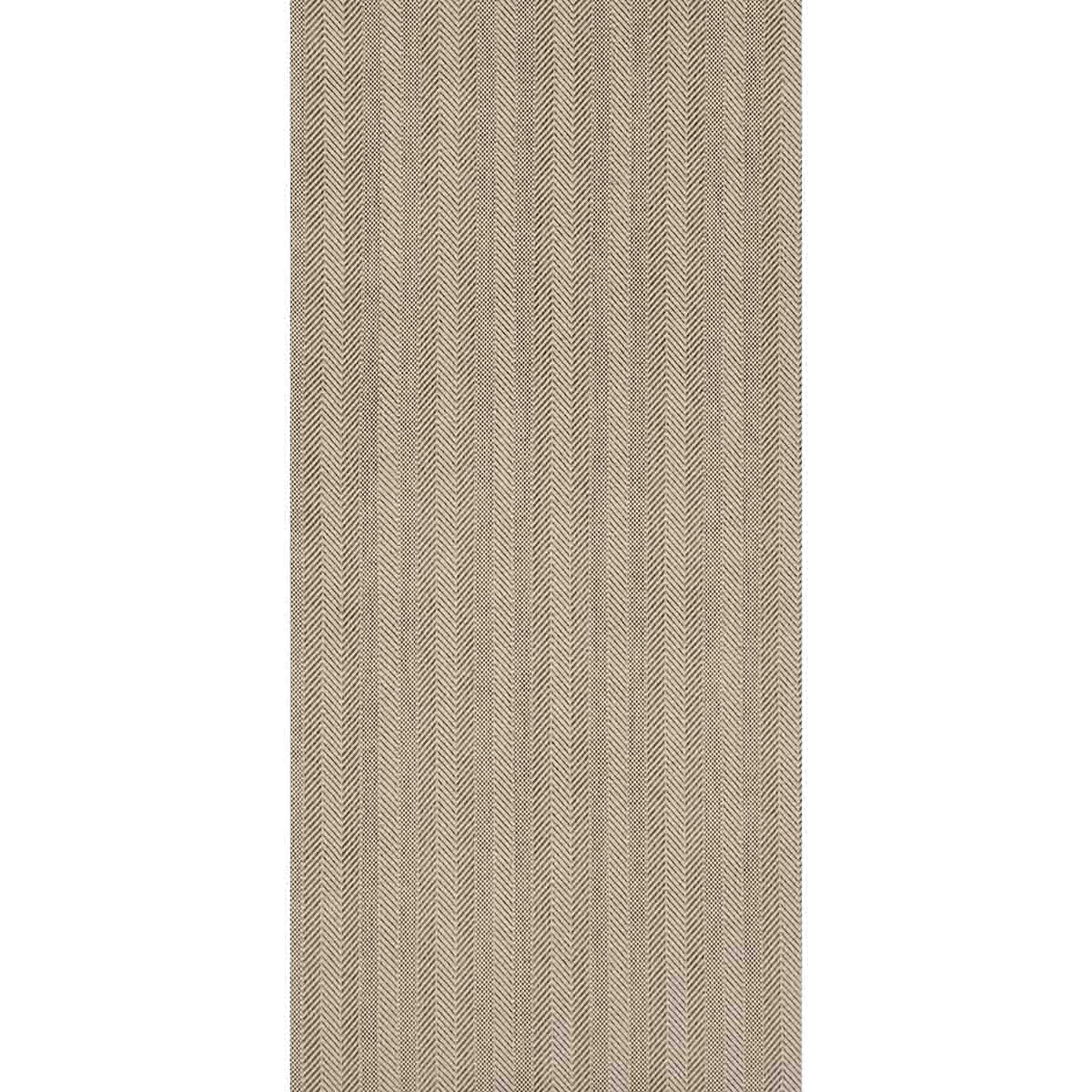 Schumacher Zig Zag Paperweave Flax Wallpaper