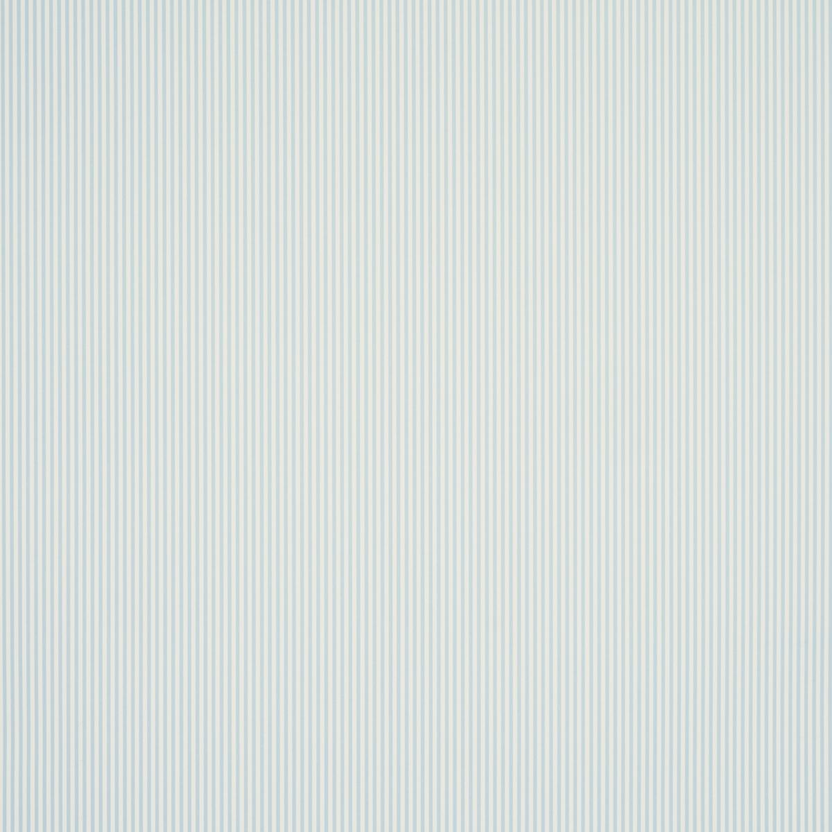 Schumacher Emma Stripe Narrow Sky Wallpaper