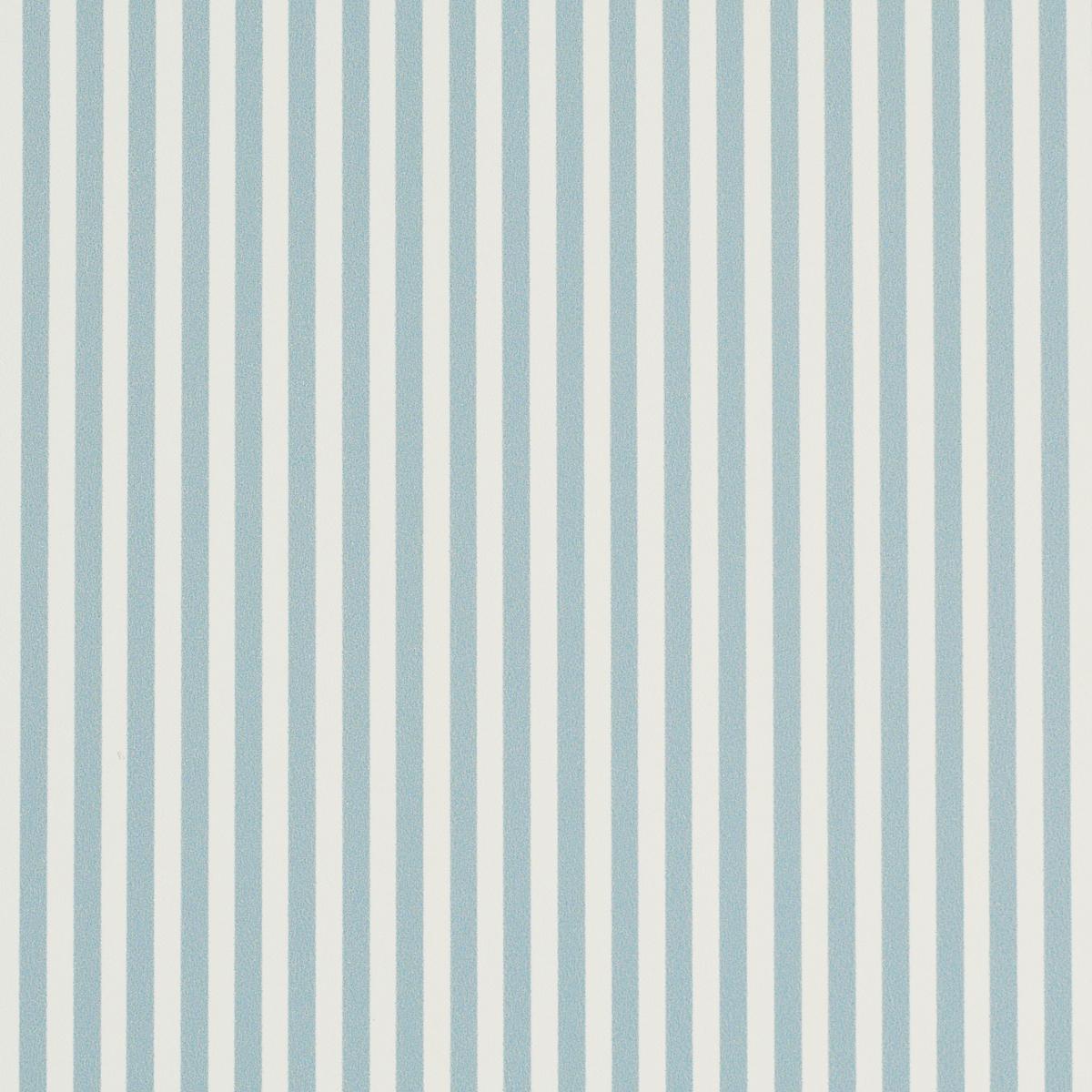 Schumacher Emma Stripe Narrow Chambray Wallpaper