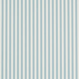 Schumacher Emma Stripe Narrow Chambray Wallpaper