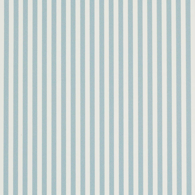 Schumacher Emma Stripe Narrow Chambray Wallpaper