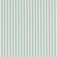 Schumacher Emma Stripe Narrow Aqua Wallpaper