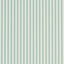 Schumacher Emma Stripe Narrow Teal Wallpaper