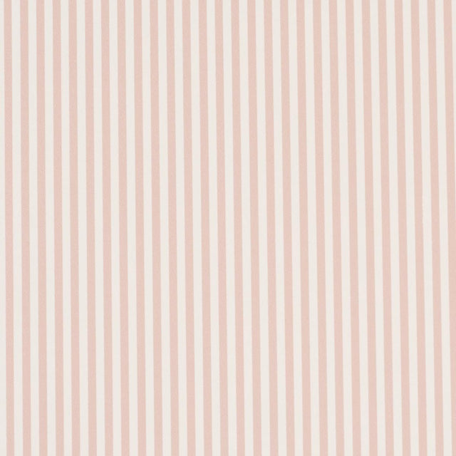 Schumacher Emma Stripe Narrow Blush Wallpaper