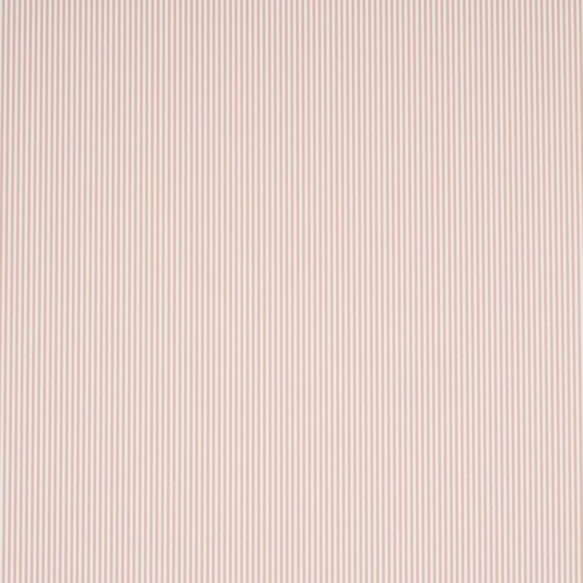 Schumacher Emma Stripe Narrow Rose Wallpaper