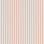Schumacher Emma Stripe Narrow Rose Wallpaper
