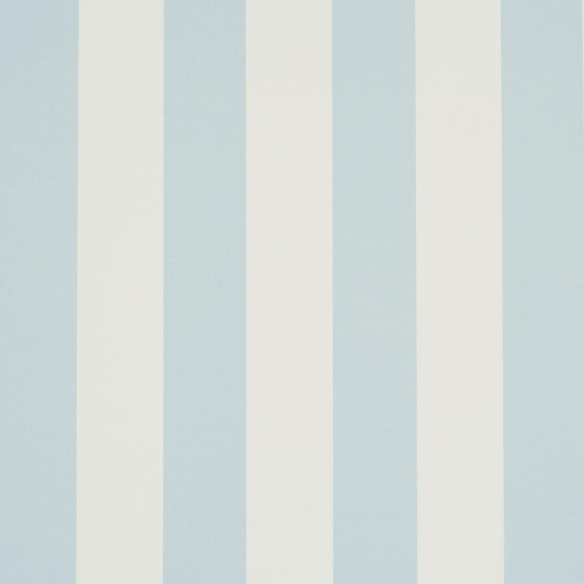 Schumacher Emma Stripe Sky Wallpaper