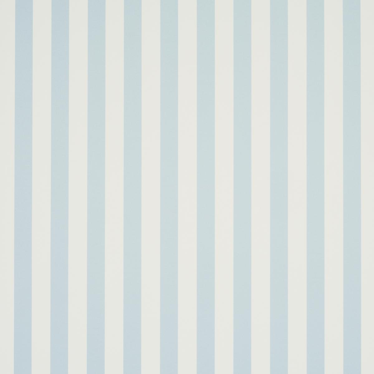 Schumacher Emma Stripe Sky Wallpaper