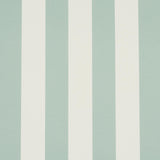 Schumacher Emma Stripe Seaglass Wallpaper