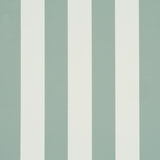 Schumacher Emma Stripe Teal Wallpaper