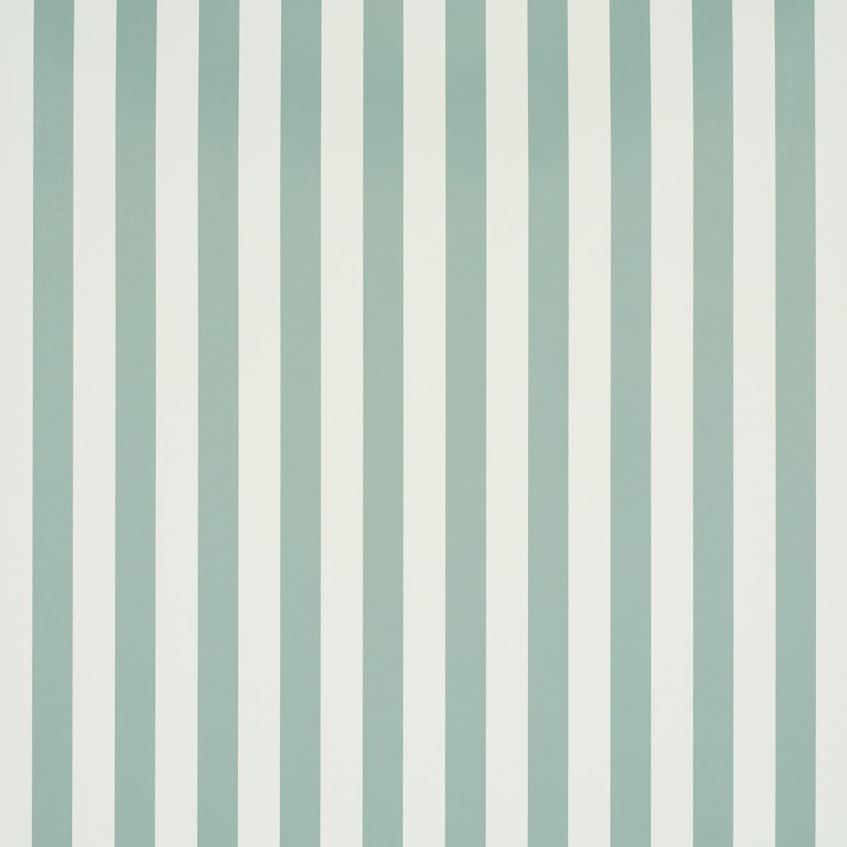 Schumacher Emma Stripe Teal Wallpaper