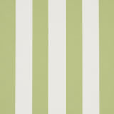 Schumacher Emma Stripe Leaf Wallpaper