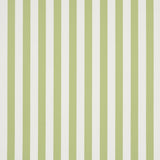 Schumacher Emma Stripe Leaf Wallpaper