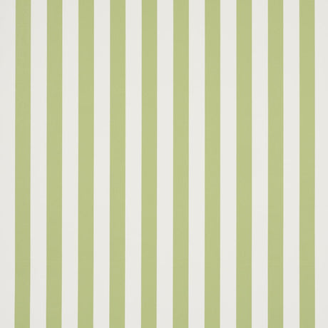 Schumacher Emma Stripe Leaf Wallpaper