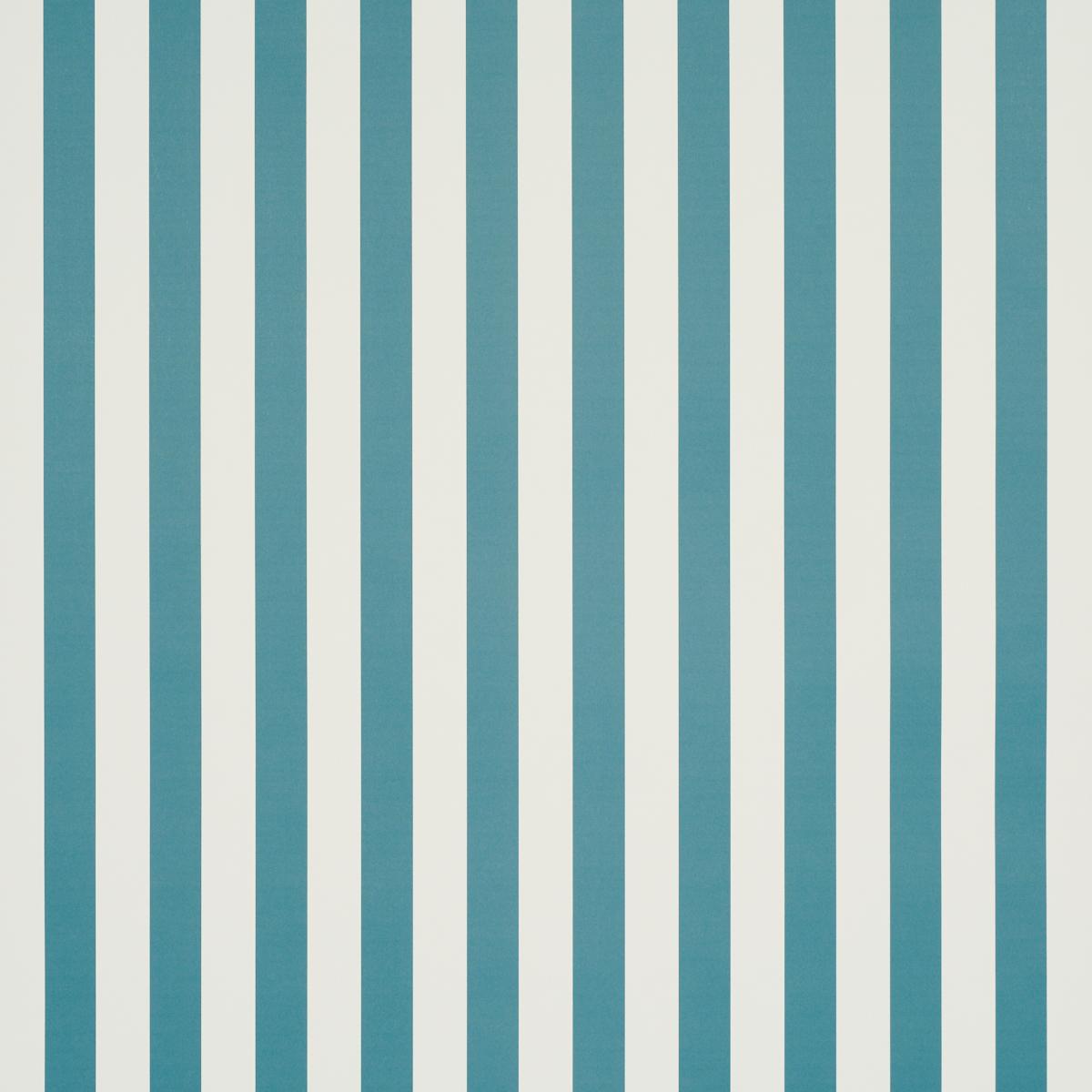 Schumacher Emma Stripe Azure Wallpaper