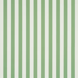Schumacher Emma Stripe Apple Green Wallpaper